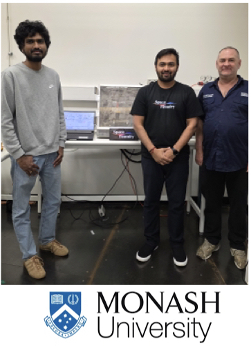 Monash University customer installation
