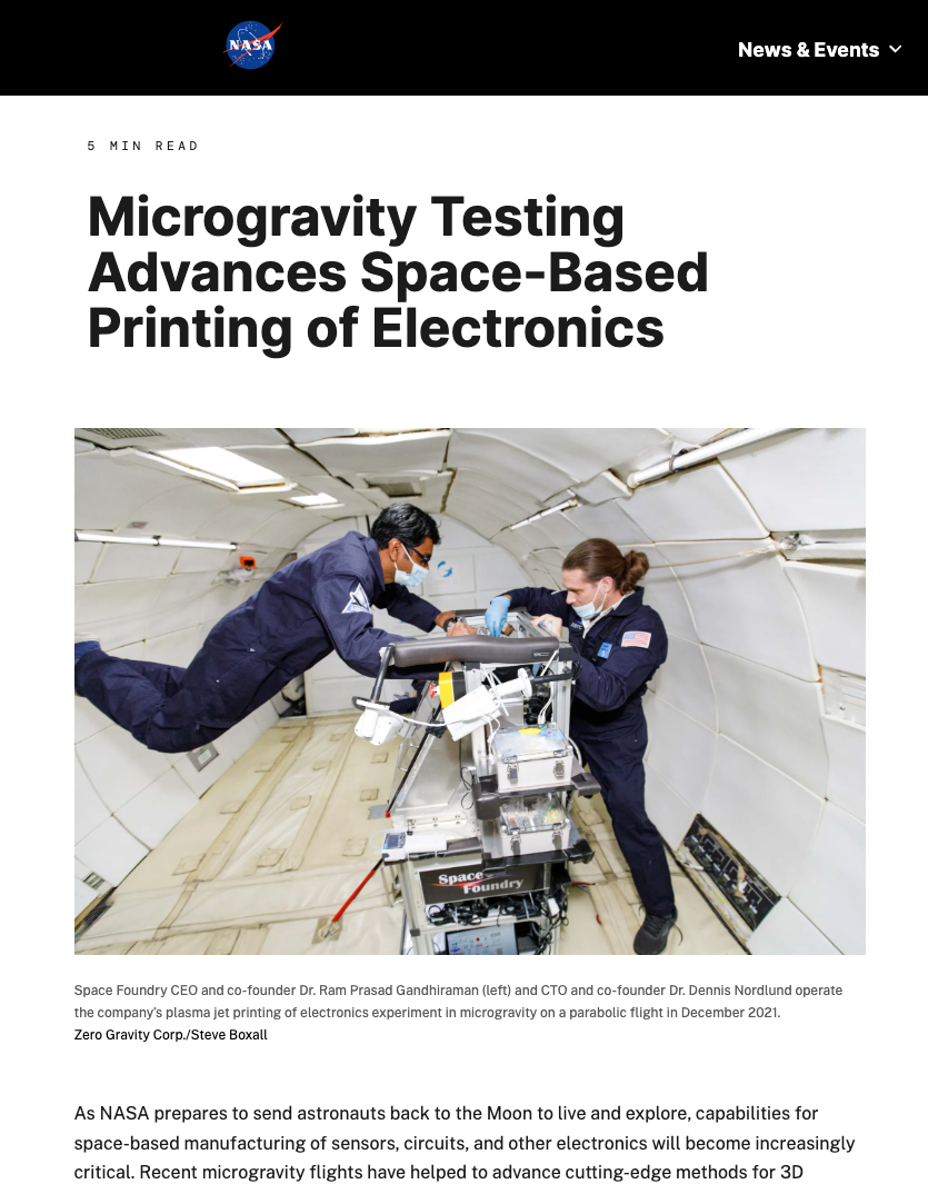 Aerospace manufacturing feature image